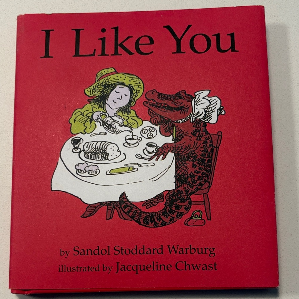 I Like You- hardcover book